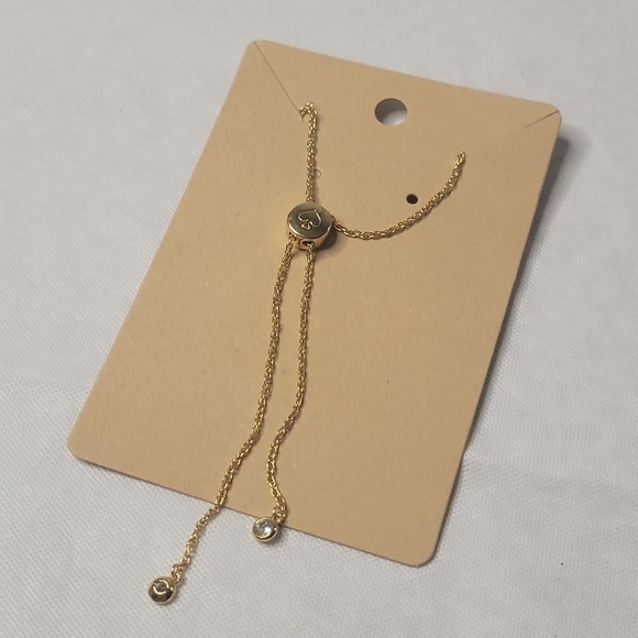 Kate Spade Mother of Pearl Adjustable Slider Bracelet - Picture 8 of 8